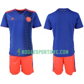 Koszulka Kolumbia Dziecięcy Wyjazdowe Stroje Piłkarskie Copa América 2019 Krótki Rękaw